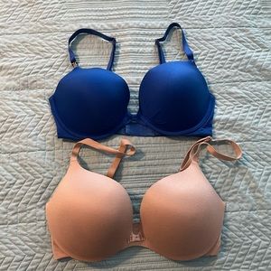 Victoria secret lot of 2 plunge bras 32DD